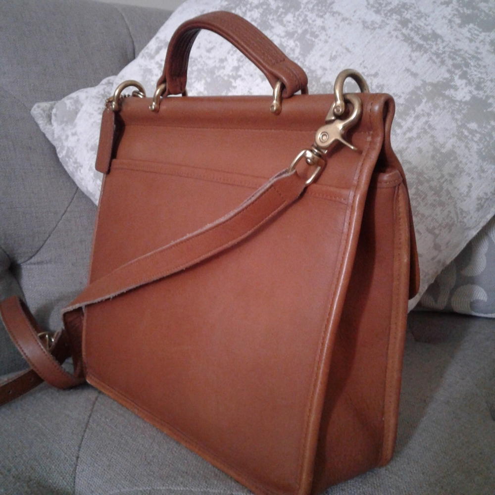 Coach Vintage Glove Tanned Leather Willis 9927 USA - Picture 2 of 16